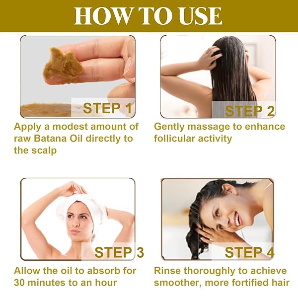 BATANA OIL ORGANIC FOR HAIR GROWTH: NATURAL BATANA OILS FROM HONDURAS HAIR TREATMENT FOR HAIR LOSS – HAIR REGROWTH MOISTURIZER MASKS GROWTH AND THICKNESS COLD PRESSED BATANA OILS FOR WOMEN MEN (1PCS)