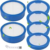 Replacement Filter Kit Compatible with Electrolux Ultimate 700 | Stand &amp; Complete Cordless Vacuum, 6-Pack HEPA Filters &amp; Washable Foam Pre-Filters, Compare to ELPAVAF67, 2 HEPA + 4 Foam Filt