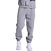 Russell Athletic Men's Dri Power Fleece Elastic Bottom Sweatpants, Relaxed Fit, Moisture Wicking, with or Without Pockets