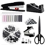 Black Office Supplies,UPIHO Black Desk