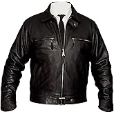 Noble House Luftwaffe BF-109 Fighter Pilot Leather Jacket, Steerhide Flightjacket