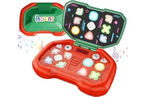 Acvens Handheld Dance Game,4 Mode,999 Level,Sensory Toys,Fast Puzzle Game,ADHD,Pop Fidget Toys for Kids Age 6-12,Birthday Gifts for Girls and Boys (Red)
