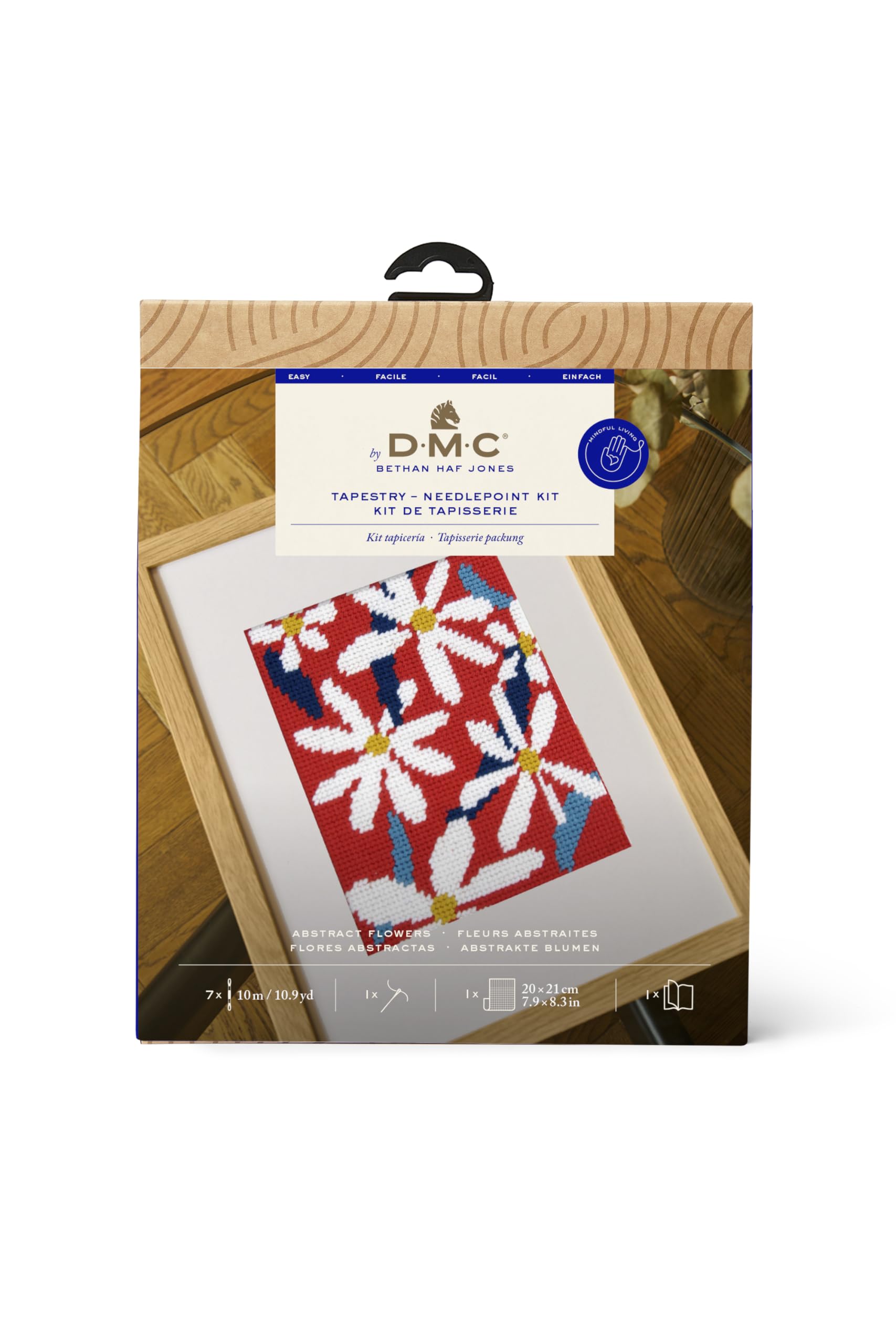 DMC Tapestry kit - Abstract Flowers — image 1