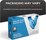 PRAIMA Powder Free Nitrile Gloves Food Grade 100 Count X-Large Blue view 2