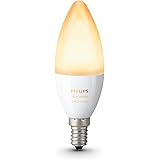 Philips Hue White Ambiance Personal Wireless Lighting LED E14, Edison Screw bulb, Works with Alexa [Energy Class A+]