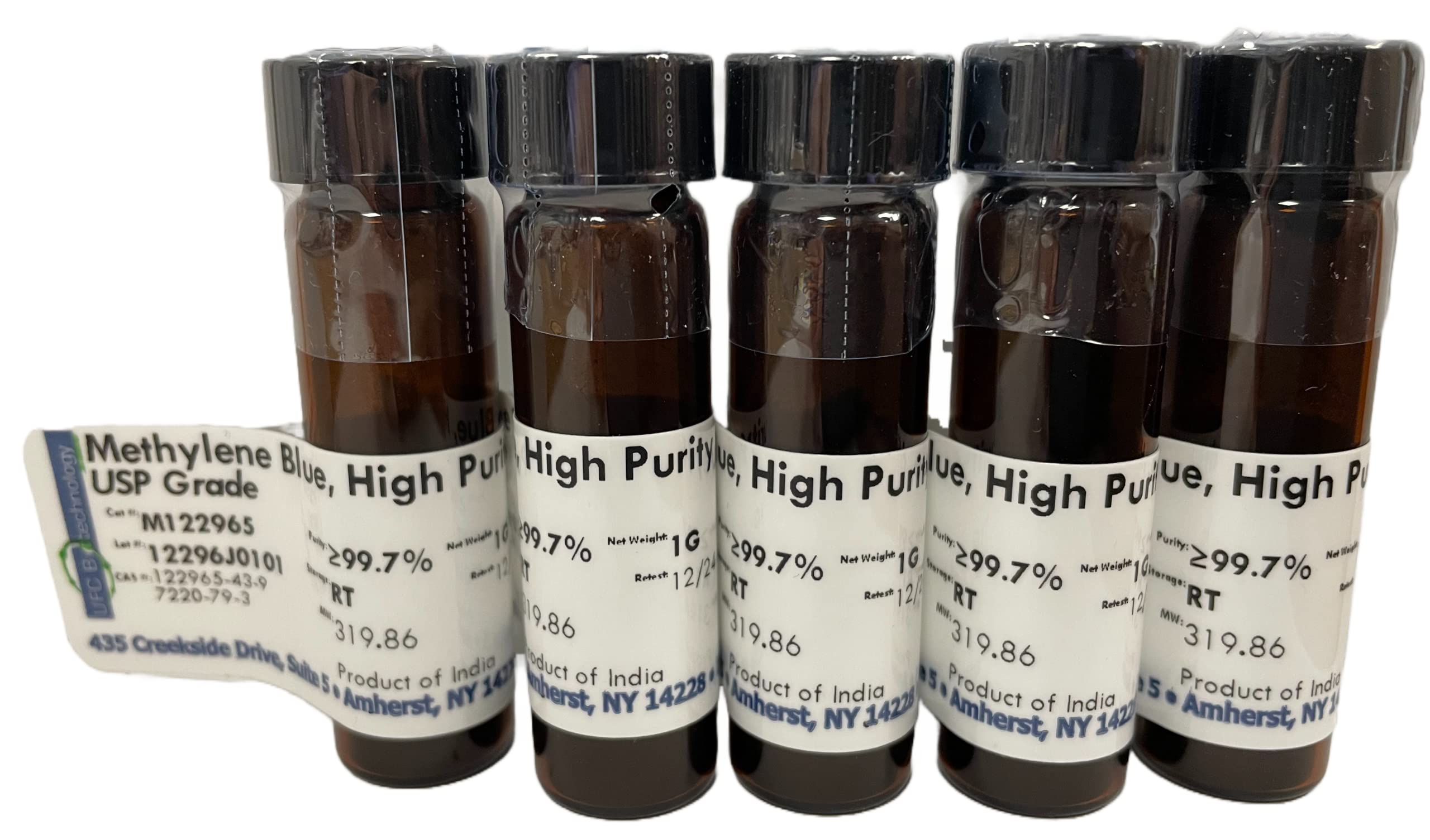 USP Grade Methylene Blue Powder - 5 gm
