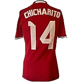 Madrid CHICHARITO Soccer Football Club Team Red Mens Size Small 2014 Jersey