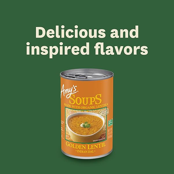 AMY’S ORGANIC SOUPS, 14.4