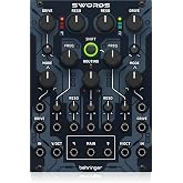 Behringer SWORDS Dual Analog Multi-Mode Filter for Eurorack Synthesizers, Low-Pass, High-Pass, Band-Pass &amp; Notch Filters for Sound Shapin