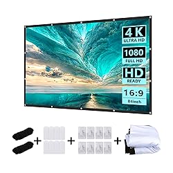 Projection Screen, 84 inch Projector Screen 16:9