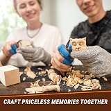 BeaverCraft Basswood Carving Blocks 18 Piece Kit Soft Wood for Carvers view 2