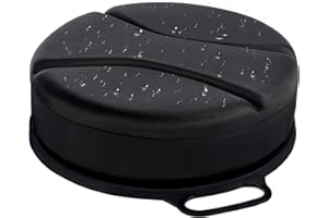 Presentastic 5 Gallon Bucket Seat with 3" Thick Seat Foam Cushion, 360°Swivel Bucket Lid Seat, Waterproof & Silent Bucket Seats for Ice Fishing, Baseball, Gardening and Camping