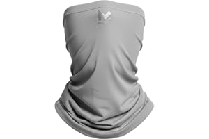 MISSION Multi-Use Neck Gaiter Face Mask for Ski & Outdoors, UPF 50, Breathable Lightweight Fabric