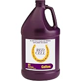 Farnam Horse Health Red Cell, Liquid Vitamin-Iron-Mineral Supplement for Horses, Helps Fill Important Nutritional Gaps in Horse's Diet, 1 Gallon, 128 Oz., 64-Day Supply