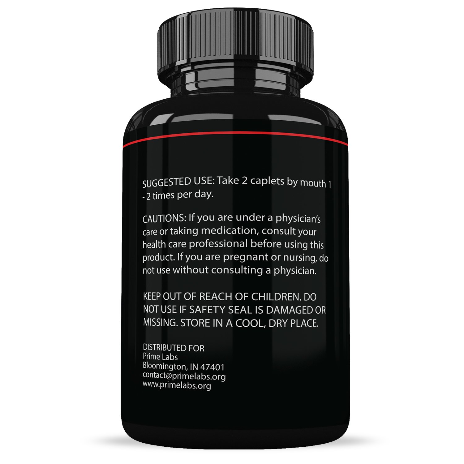 Prime Labs Men's Testosterone Booster (60 Caplets) - Natural Stamina, Endurance and Strength Booster - Fortifies Metabolism - Promotes Healthy Weight Loss and Fat Burning - Image 4