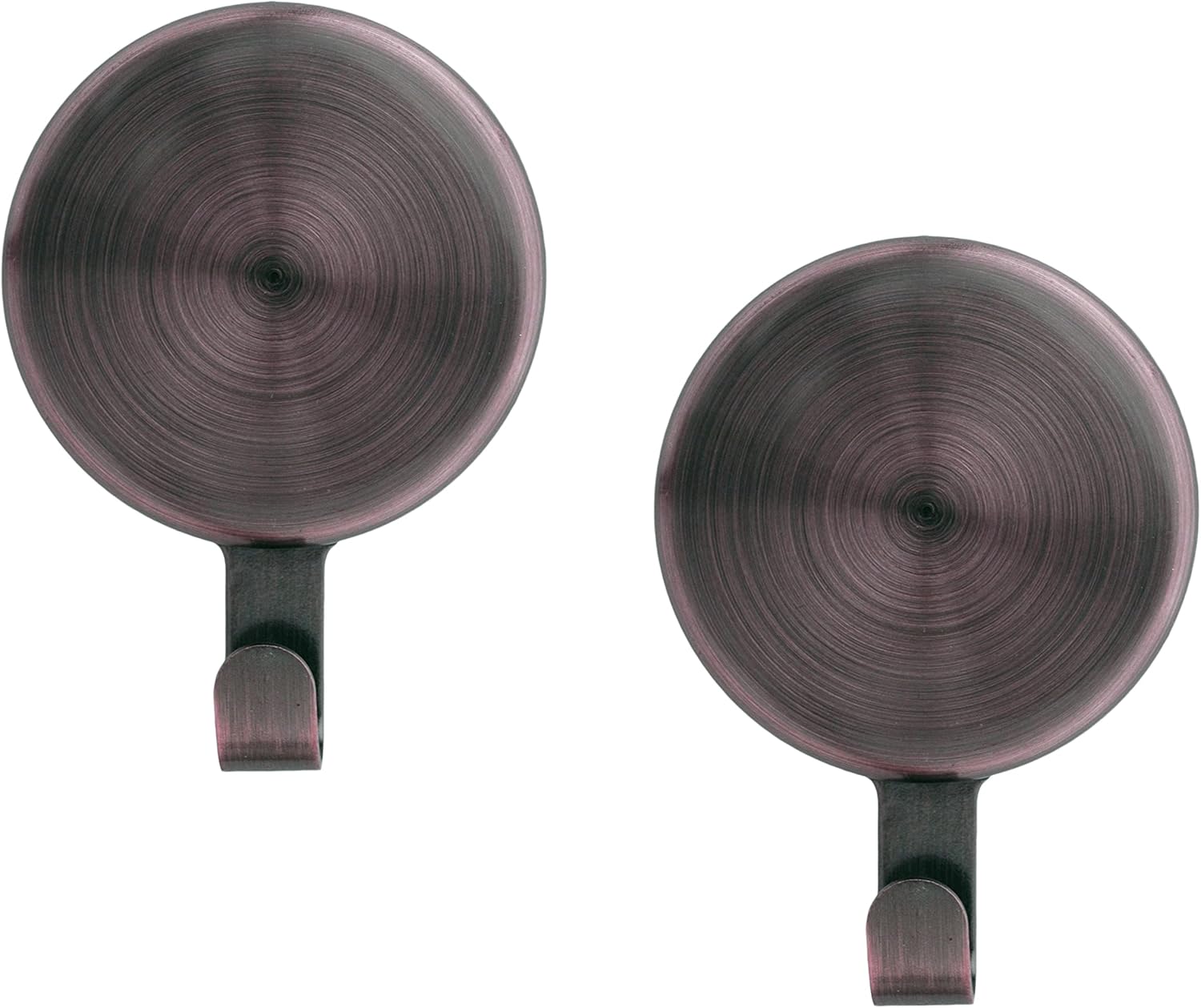 Wreath Hangers - Haute Decor Attract Magnetic Wreath Hanger (Oil-Rubbed Bronze) - Set of 2 Magnets - for 2 Metal Doors or Surfaces or 1 Single-Pane Glass Door or Window