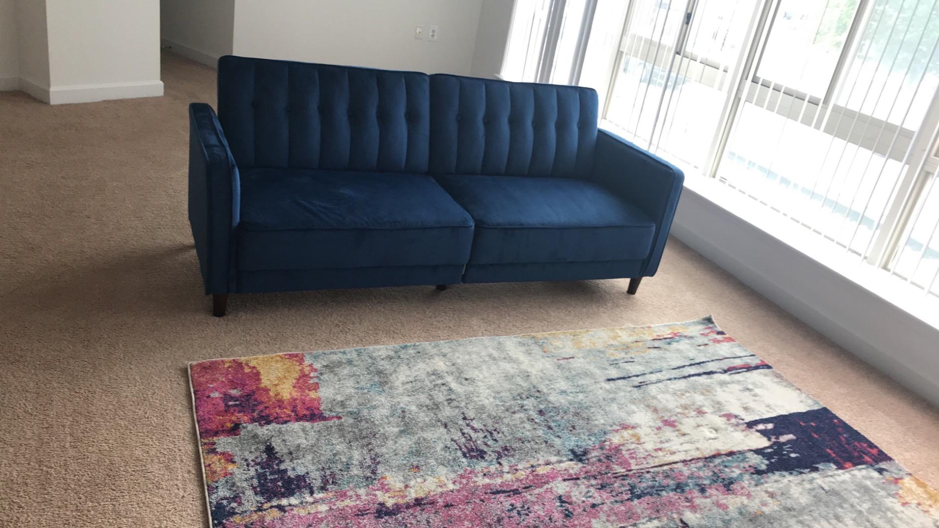 16/mo Finance DHP Ivana Accent Chair, Yellow Buy Now, Pay Later