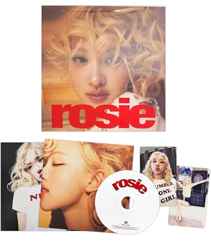 ROSÉ (BLACKPINK) rosie Album [Retail Exclusive ver.]+Pre Order Benefits+BolsVos Exclusive K-POP
