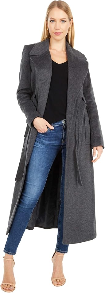 ralph lauren belted wrap coat