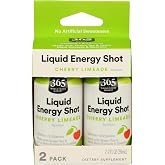 365 by Whole Foods Market Energy Shot Duo Pack, Cherry Limeade, 2 Fl Oz
