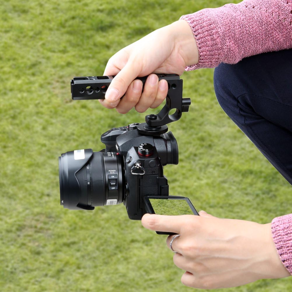 NICEYRIG Compatible Hot Shoe Handle Camera Top Cheese