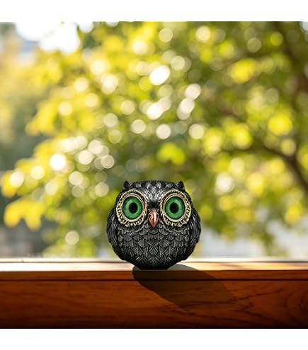 Amazon.com: AEVVV Gzhel Hand-Painted Blue and White Ceramic Owl