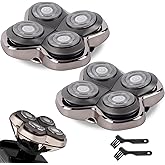 Replacement Head Compatible with Pitbulls Gold PRO GX5,Silver PRO SX5,Palm MX5,Platinum PRO PX5,Bull-Dog Razor - Hypoallergenic Stainless Steel Shaver Replacement - Compatible with All Skul Shaver