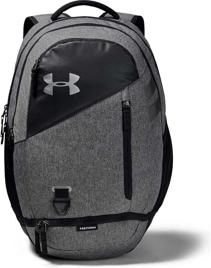 Under Armour Unisex Hustle 4.0 Backpack, Black (002)/Black, One Size Fits All