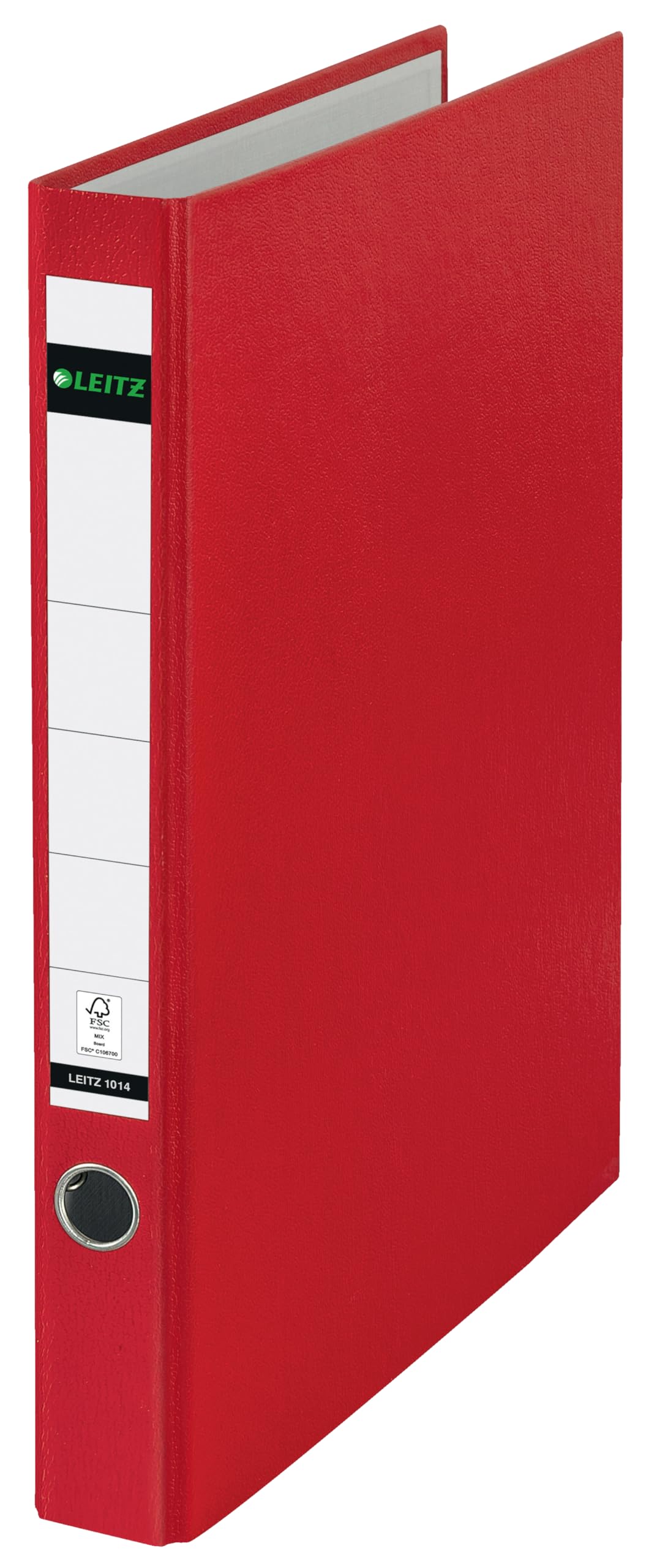 Leitz 10140025 Ring Binder A4 Polypropylene 2 Rings 35 mm Red