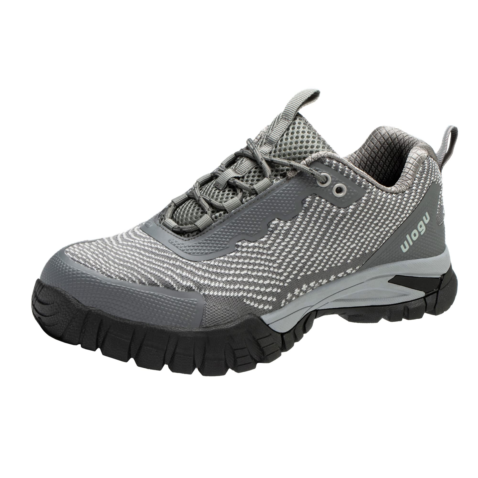 Photo 1 of Hiking Shoes for Women Waterproof Lightweight Non Slip Comfortable Breathable Work Walking Trekking Trails Rain Outdoor impermeable antideslizantes Zapatos de senderismo para Mujer Grey