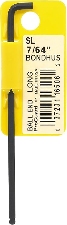bondhus 16506 7 64 stubby ball end l wrench hex keys amazon com amazon com