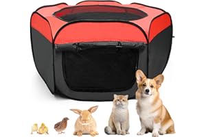 BESLY Large Brooder Box for Chicks,Starter Kit for Baby Chick Care Portable Pet Puppy Playpen