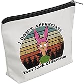 WZJHCL Louise Makeup Pouch Bag Cartoon Fans Cosmetic Kit Bag I Don't Appreciate Your Lack Of Sarcasm (Louise Sarcasm)
