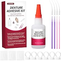 Dental Lab Instant Bonding Dental Glue for Crowns, Cement, Bridges, Braces, Gel (1oz), Quick Adhesive, Experience a Secure Bo