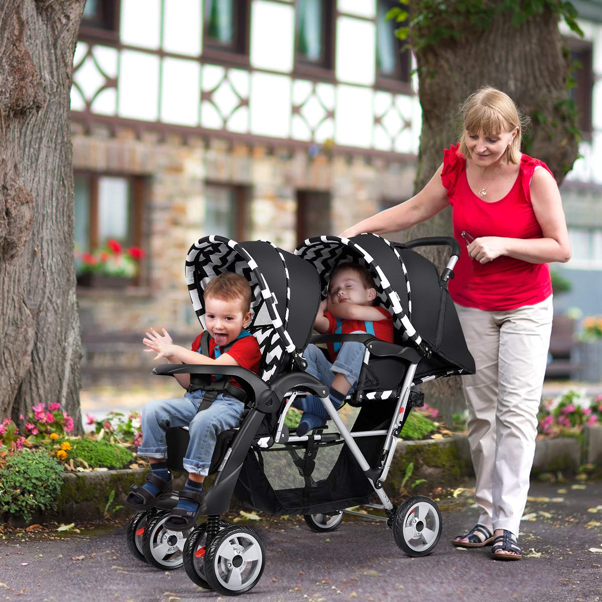 costzon double stroller