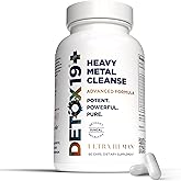 Ultra Human Daily Wellness Support – Heavy Metal Detox Cleanse, with Zeolite, Shilajit, Organic Chlorella & Spirulina, NAC & Alpha Lipoic. Supports Daily Detox, Cognition, Immune System -(Made in USA)