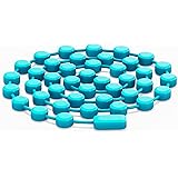 SmartSo Technologies Silicone Pie Crust Weights for Baking - Reusable Pie Chain Weights Baking Beans (Blue)