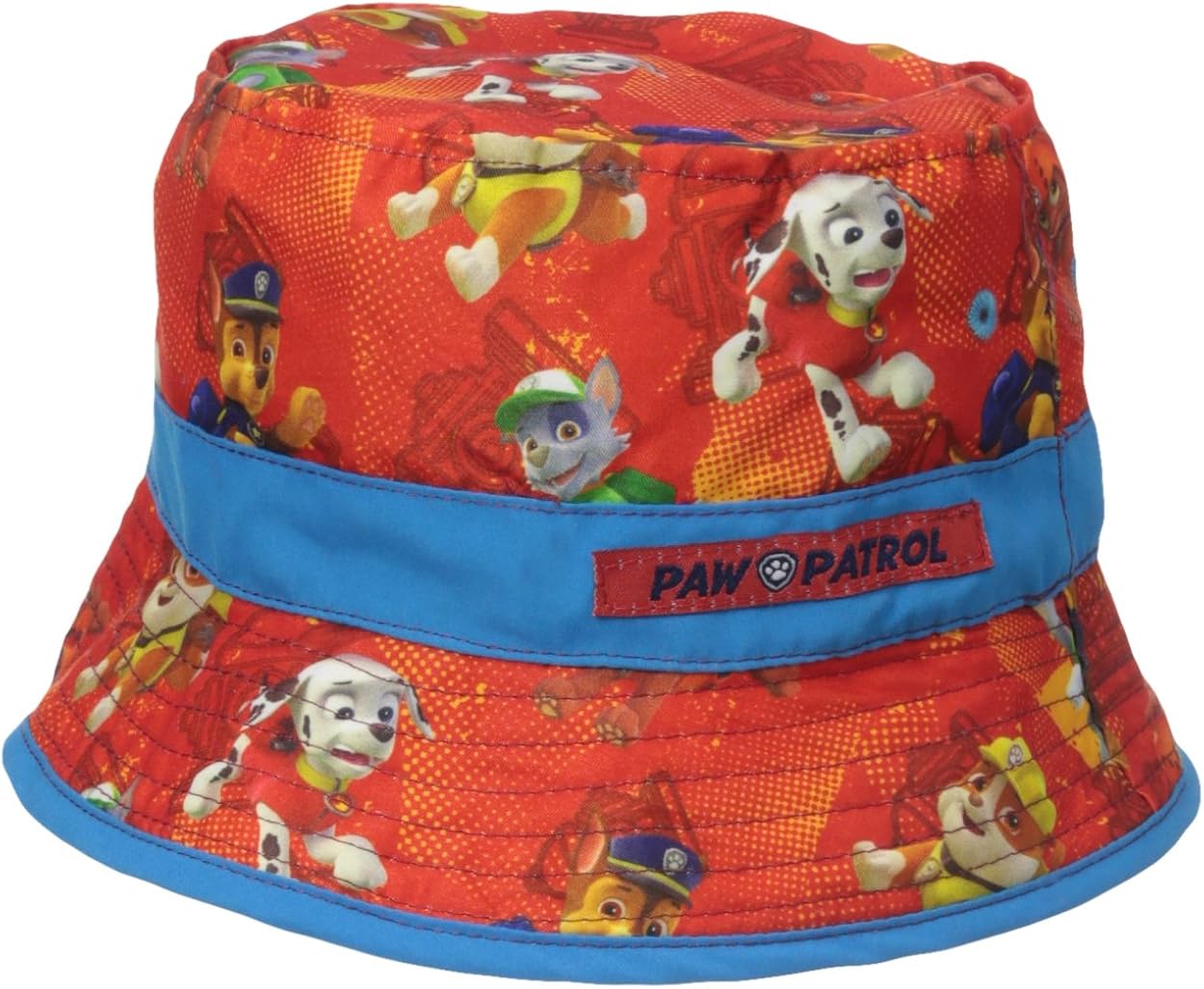 Nickelodeon Boys' Paw Patrol Printed Bucket Hat, Red