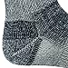 Working Person's 689 Black 4-Pack Merino Wool Hiking Socks - Made In The USA (Large)