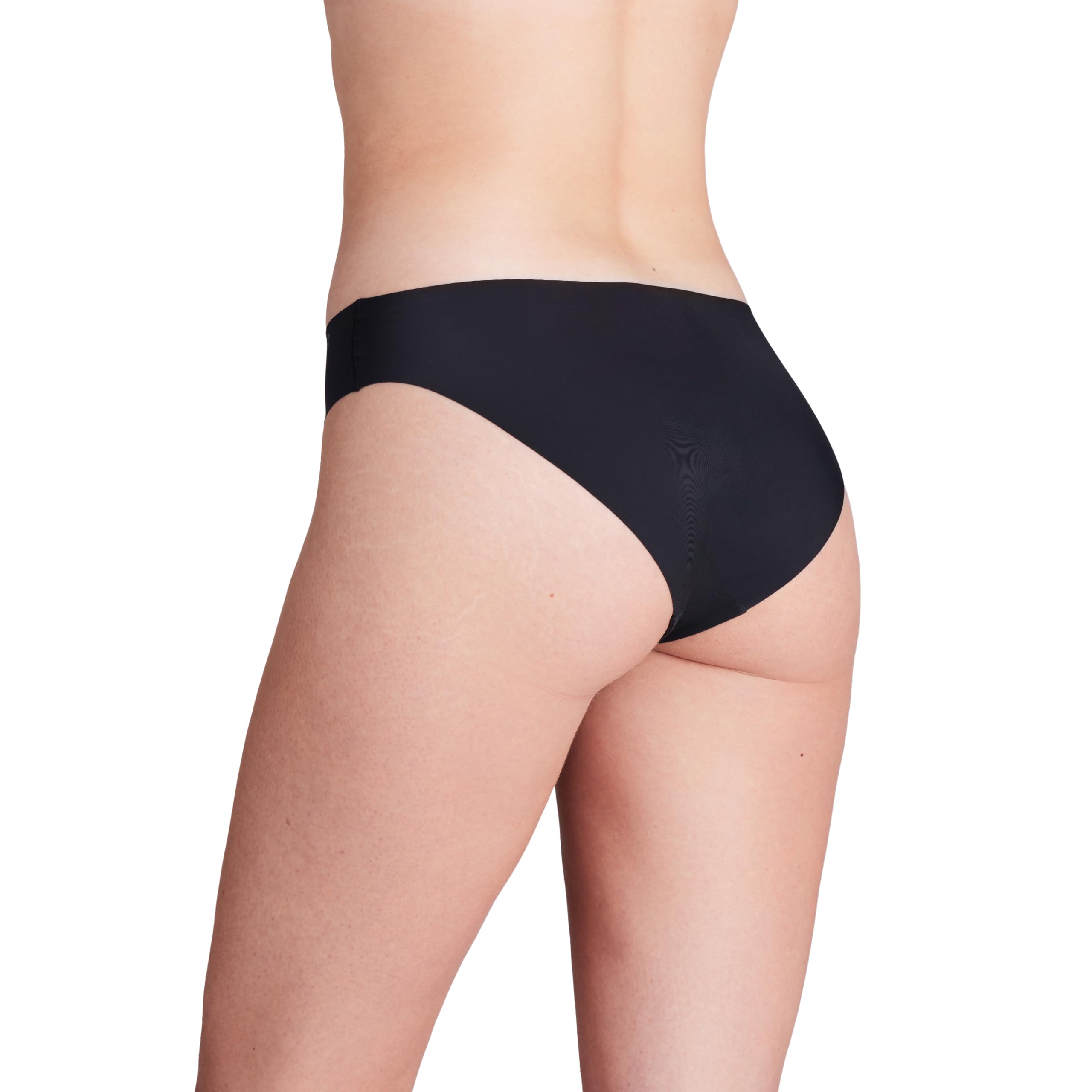 Under Armour Women's 3-Pack Pure Stretch No Show Bikini Underwear, All-Day Comfort & Ultra-Soft Fit