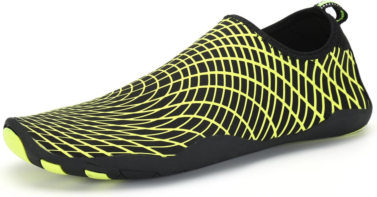 WXDZ Men Women Water Shoes Quick Dry Barefoot Skin Shoes Aqua Socks for Beach Swim Surf Dive Yoga