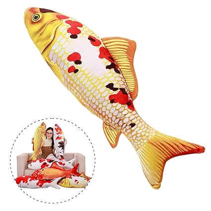 Simulation Fish Plush Toy Soft Fish Toy Pillow Cushion Stuffed Toy