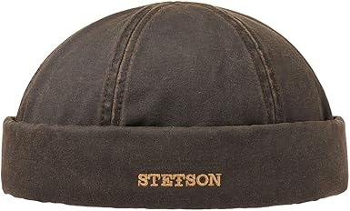 Stetson Gorro Docker Old Cotton Winter Hombre - de Invierno con Vuelta, Gorra Docker, Forro, Cerrado por atrás, Forro otoño/Invierno: Amazon.es: Ropa y accesorios