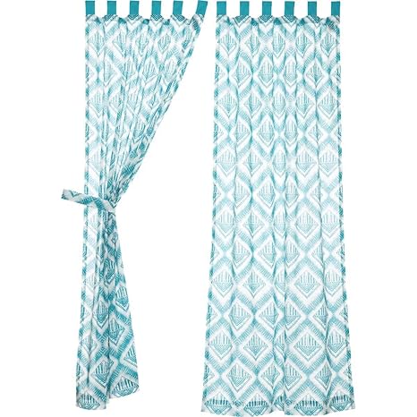 Buy Vhc Brands Boho Eclectic Coastal Window Curtains Karina