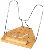 Buchstnder Aus Bambus Verstellbar - Kochbuchhalter & Notenhalter  39x28x4,2cm