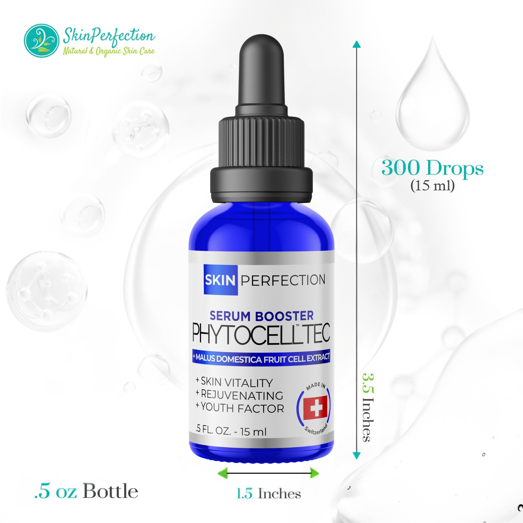 Skin Perfection Phytocell Tec Malus Domestica Apple Stem Cells Anti-aging Serum Booster Youth-boosting Phospholipids Hydration Lotion Making Supplies Diy Make Cosmetics