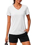 MAGCOMSEN Shirts for Women Short Sleeve T-Shirts