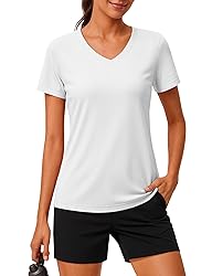 MAGCOMSEN Shirts for Women Short Sleeve T-Shirts