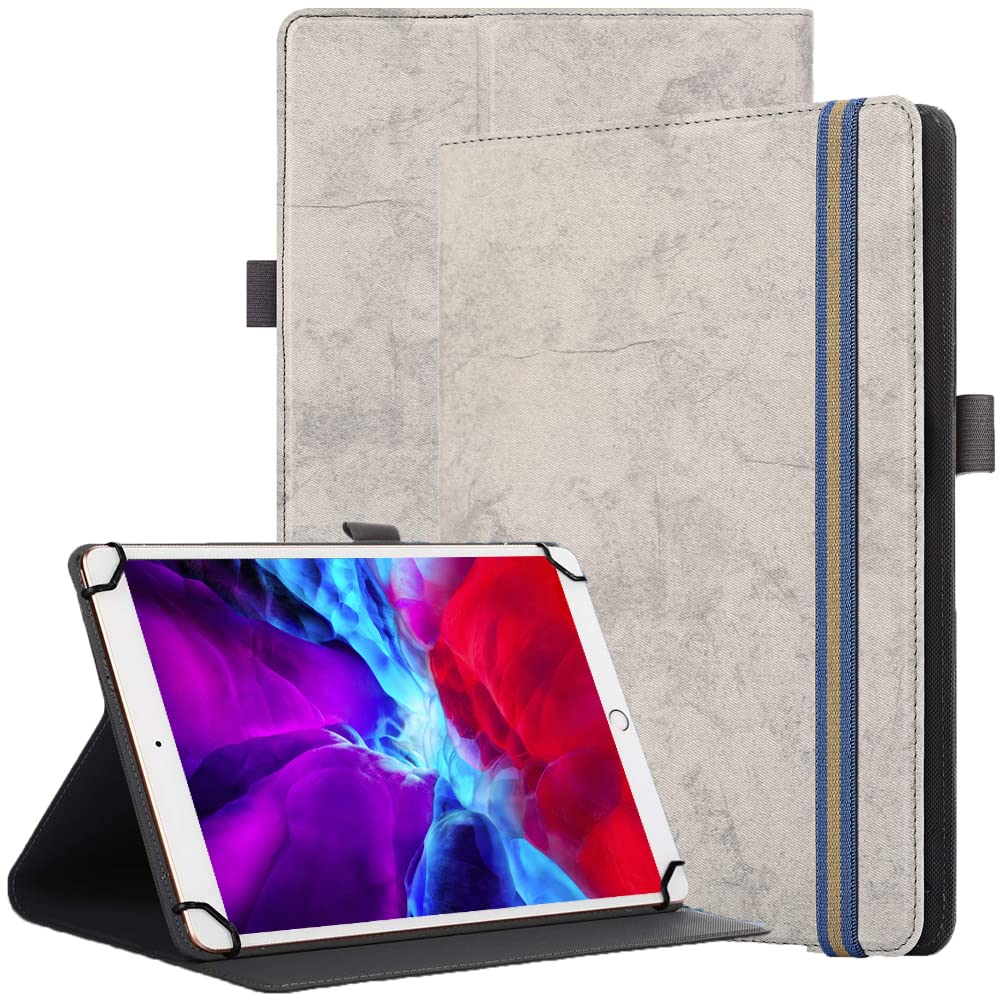 SINSO Universal Case for All 9-11 Inch Tablet, 9",9.7",10.1",10.2",10.5",10.9",11" Tablet Case, Lightweight Protective Cover with Stand/Pen Holder for iPad/Samsung/Lenovo/Fire HD/Fire Max, Grey โ image 1