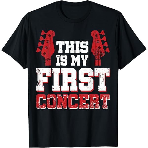 Amazon.com: This is My First Concert T-Shirt : Clothing, Shoes